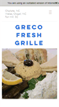Mobile Screenshot of grecofreshgrille.com